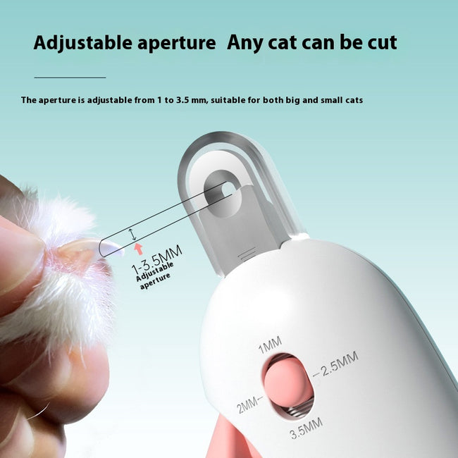 Cat Nail Scissors With Gravity Push Scissors Main Image