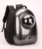 Pet Carrier Backpack | Breathable Double Shoulder Cat Travel Bag with Clear Window Design