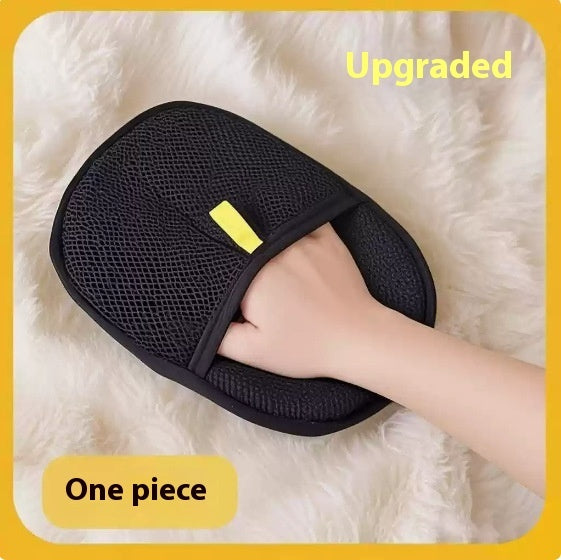 Pet Hair Remover Glove for Dogs & Cats – Deshedding Grooming Mitt for Long & Short Hair