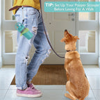 Portable Dog Pooper Scooper with Built-in Waste Bag Dispenser | Lightweight Pet Waste Picker