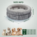 Plush Cat Bed – Super Soft Faux Fur, Washable Anti-Slip Design for Kittens & Puppies