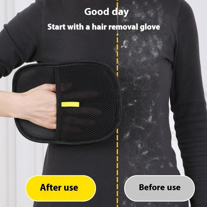 Pet Hair Remover Glove for Dogs & Cats – Deshedding Grooming Mitt for Long & Short Hair