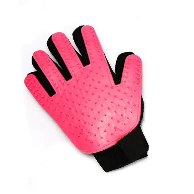 Pet Grooming Brush Glove