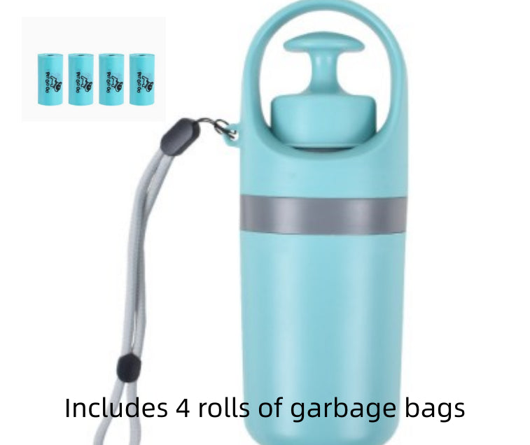 Portable Dog Pooper Scooper with Built-in Waste Bag Dispenser | Lightweight Pet Waste Picker
