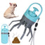 Portable Dog Pooper Scooper with Built-in Waste Bag Dispenser | Lightweight Pet Waste Picker