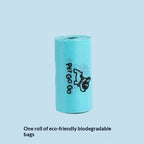 Portable Dog Pooper Scooper with Built-in Waste Bag Dispenser | Lightweight Pet Waste Picker