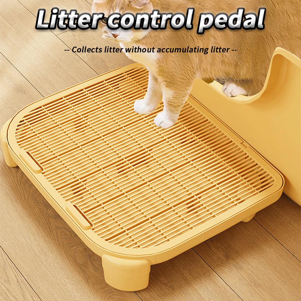 Double-Layer Cat Litter Mat Anti Tracking Waterproof Cat Toilet Cleaning Mat