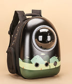 Pet Carrier Backpack | Breathable Double Shoulder Cat Travel Bag with Clear Window Design