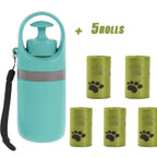 Portable Dog Pooper Scooper with Built-in Waste Bag Dispenser | Lightweight Pet Waste Picker