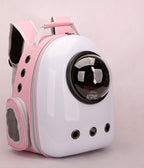 Pet Carrier Backpack | Breathable Double Shoulder Cat Travel Bag with Clear Window Design