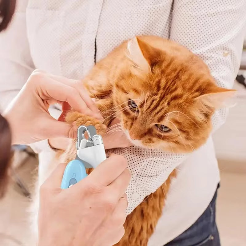 Professional Pet Nail Clipper for Dogs & Cats, Labor-Saving Grooming Trimmer
