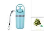 Portable Dog Pooper Scooper with Built-in Waste Bag Dispenser | Lightweight Pet Waste Picker