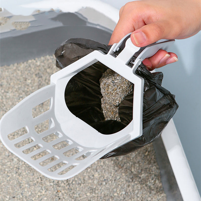 Self-Cleaning Cat Litter Scoop | Durable Kitty Litter Shovel for Easy Waste Cleaning