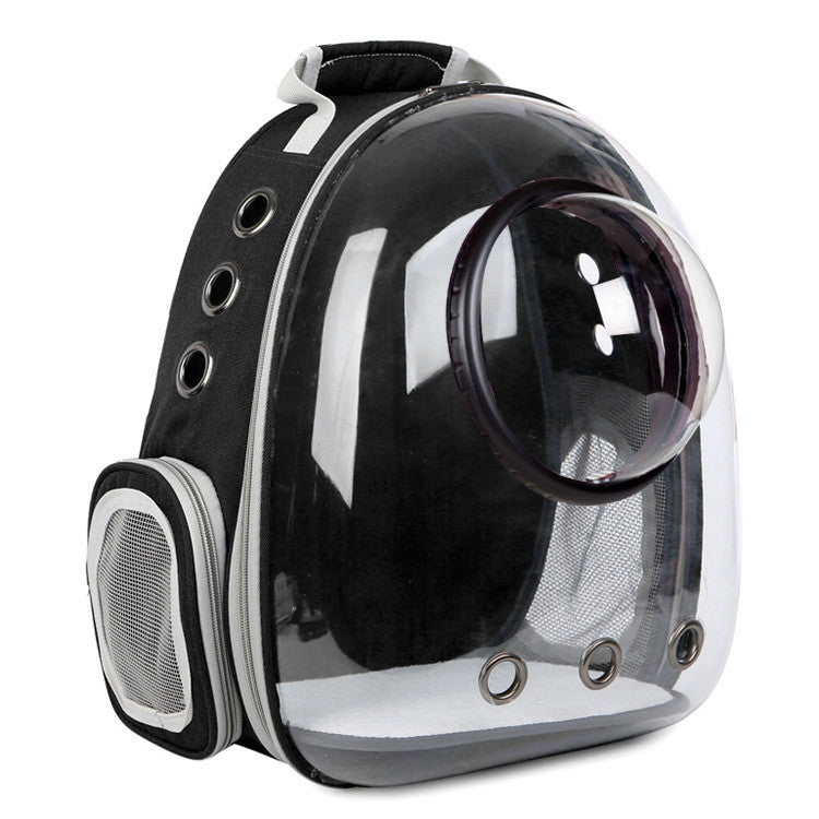 Transparent Pet Carrier Backpack – Breathable Space Capsule Design for Cats & Small Pets