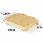 Double-Layer Cat Litter Mat Anti Tracking Waterproof Cat Toilet Cleaning Mat
