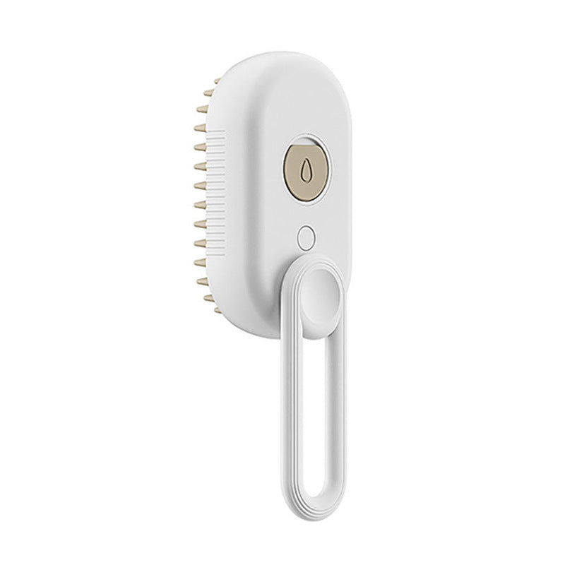 3-in-1 Electric Steam Pet Grooming Brush for Cats & Dogs – Hair Removal & Massage Comb