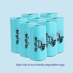 Portable Dog Pooper Scooper with Built-in Waste Bag Dispenser | Lightweight Pet Waste Picker