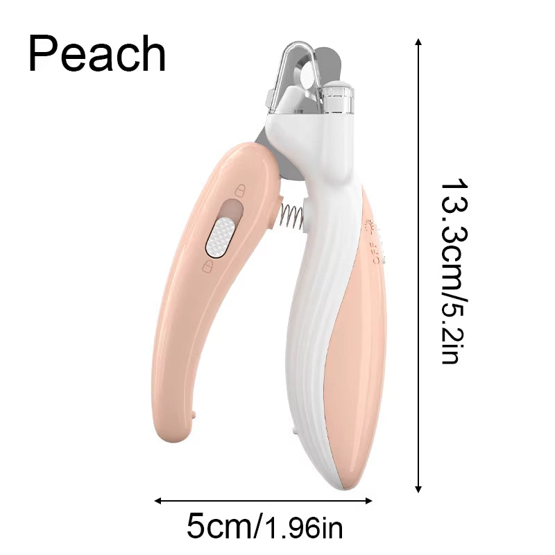 Professional Pet Nail Clipper for Dogs & Cats, Labor-Saving Grooming Trimmer