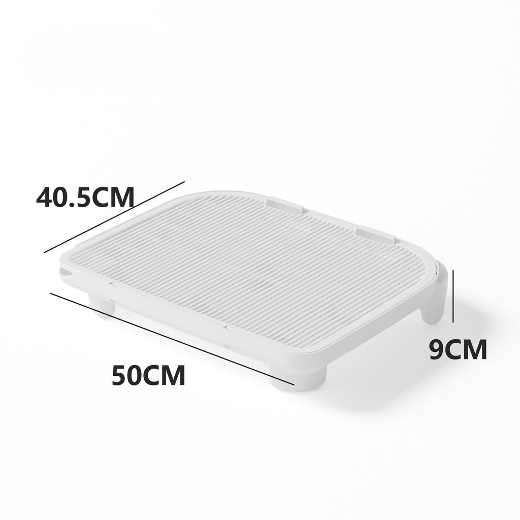 Double-Layer Cat Litter Mat Anti Tracking Waterproof Cat Toilet Cleaning Mat