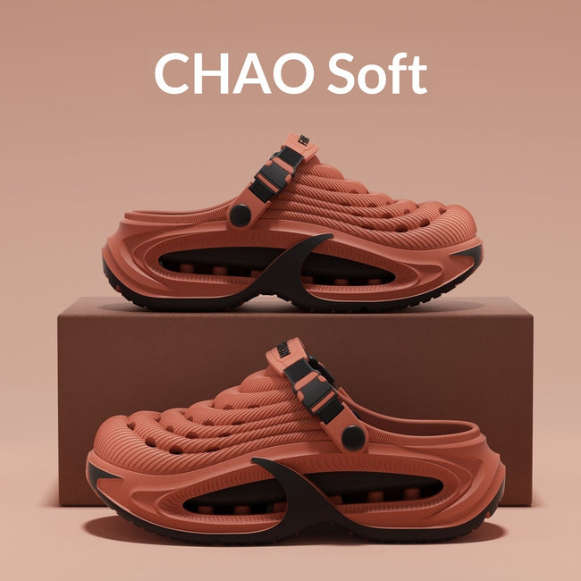 Men's EVA Clog Sandals – Closed Toe Outdoor Beach Shoes with Thick Cushion Sole Main Image