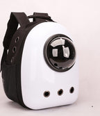 Pet Carrier Backpack | Breathable Double Shoulder Cat Travel Bag with Clear Window Design