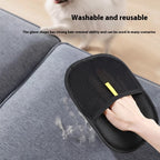 Pet Hair Remover Glove for Dogs & Cats – Deshedding Grooming Mitt for Long & Short Hair