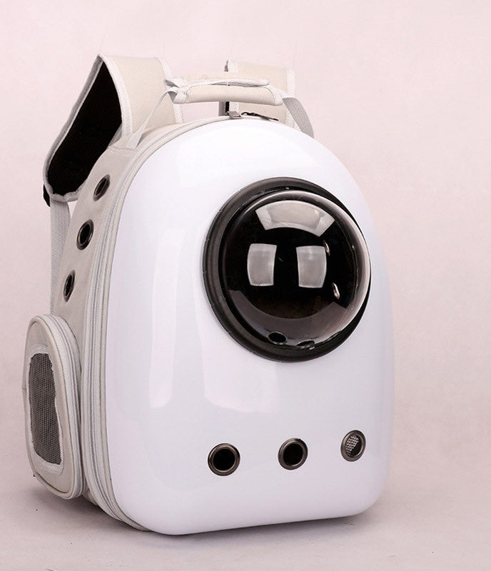 Pet Carrier Backpack | Breathable Double Shoulder Cat Travel Bag with Clear Window Design