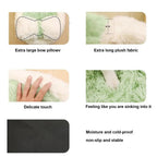 Fluffy Calming Cat Bed with Cover - Ultra Soft Plush, Warm Anti-Slip Nest for Cats & Small Dogs