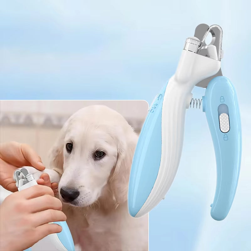 Professional Pet Nail Clipper for Dogs & Cats, Labor-Saving Grooming Trimmer