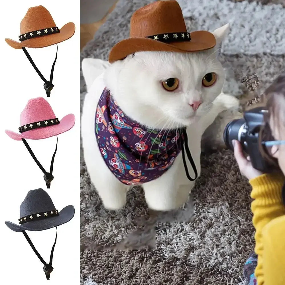 Star Cowboy Hat Pet